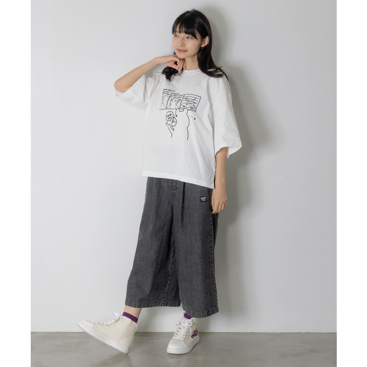 片思いクマと全力拒否ネコTシャツ | ScoLar | 詳細画像8 