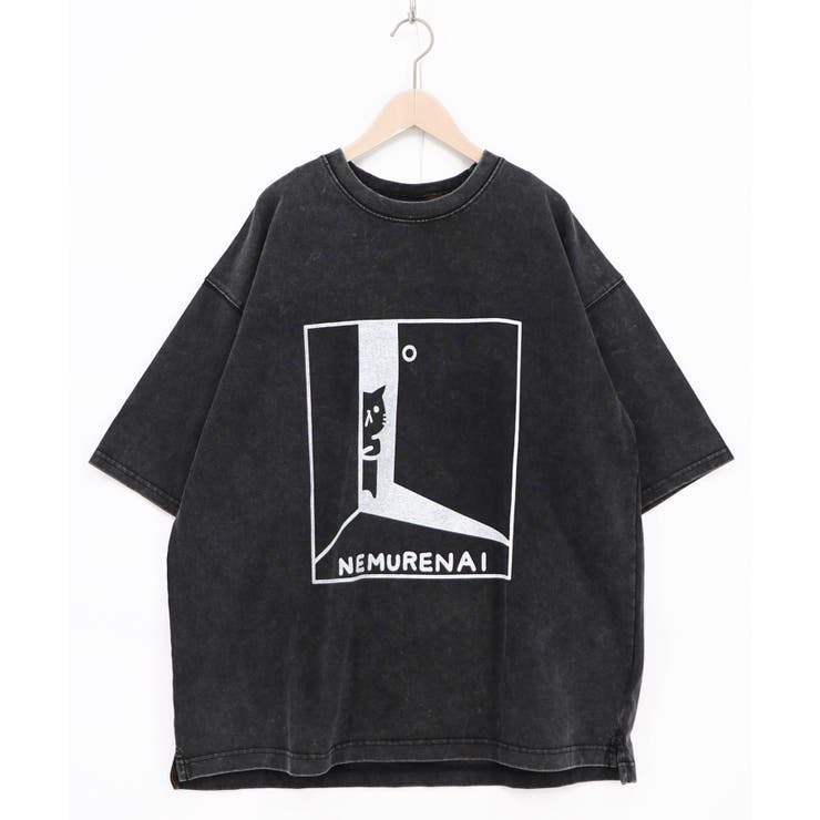 真夜中の訪問者柄Tシャツ | ScoLar | 詳細画像9 