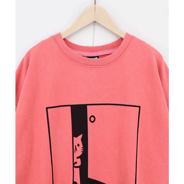 真夜中の訪問者柄Tシャツ | ScoLar | 詳細画像16 