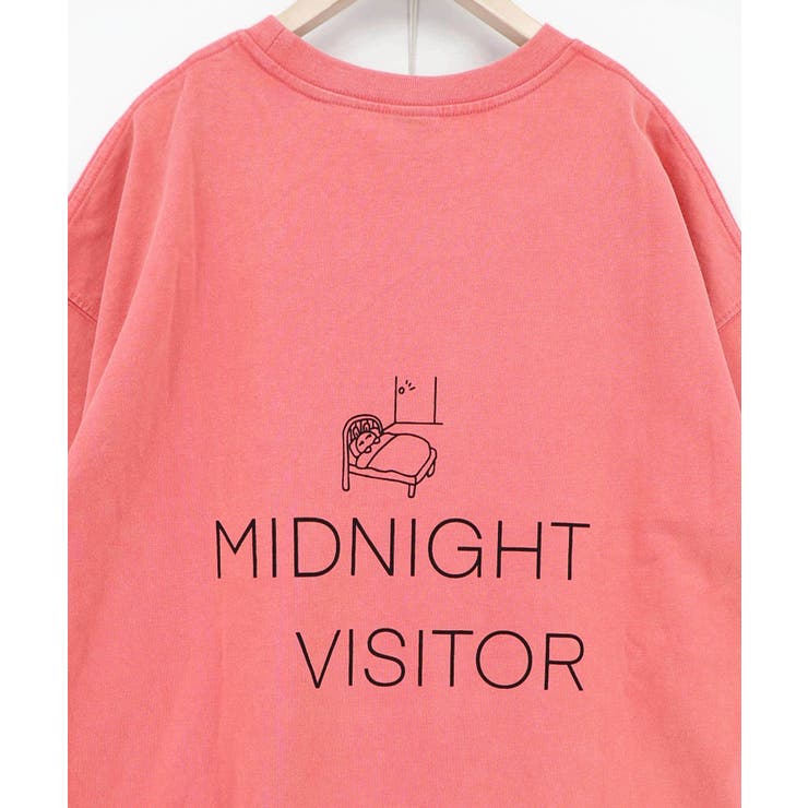 真夜中の訪問者柄Tシャツ | ScoLar | 詳細画像19 