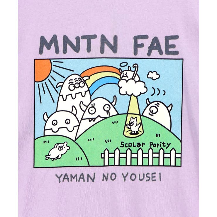 山の妖精とお散歩Tシャツ | ScoLar | 詳細画像14 