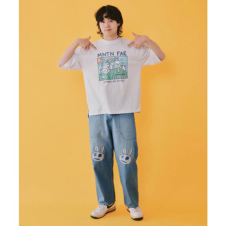 山の妖精とお散歩Tシャツ | ScoLar | 詳細画像9 