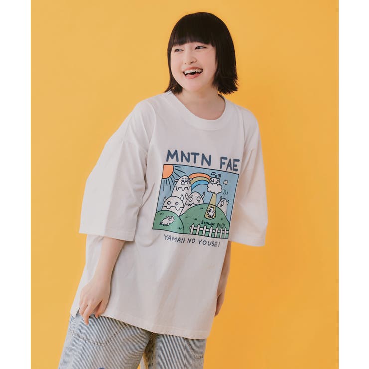 山の妖精とお散歩Tシャツ | ScoLar | 詳細画像2 