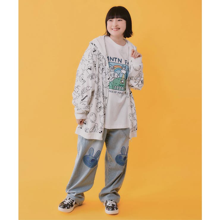 山の妖精とお散歩Tシャツ | ScoLar | 詳細画像7 