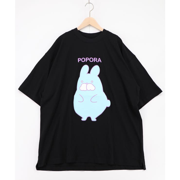 ポンポン ポポラ柄Tシャツ | ScoLar | 詳細画像9 