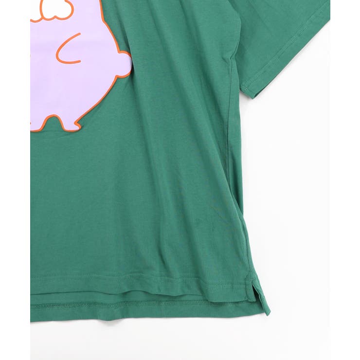 ポンポン ポポラ柄Tシャツ | ScoLar | 詳細画像15 