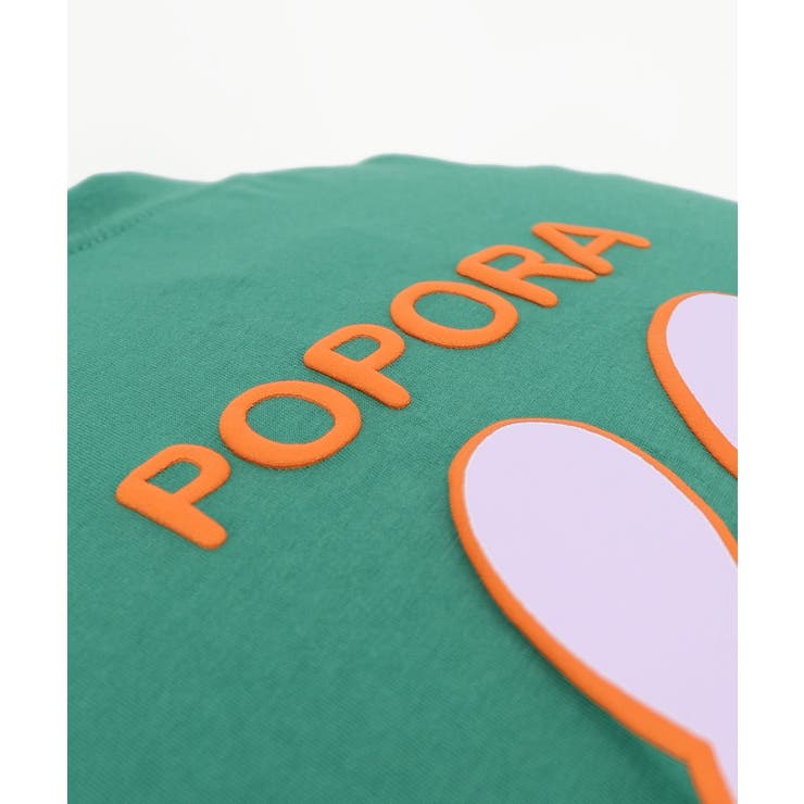 ポンポン ポポラ柄Tシャツ | ScoLar | 詳細画像17 