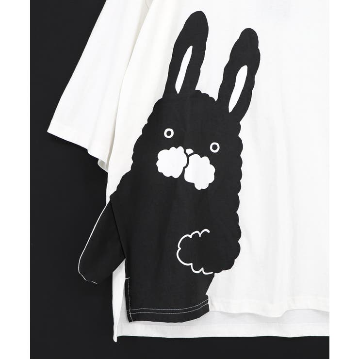 おててつなぎ ネコorラビルTシャツ | ScoLar | 詳細画像15 