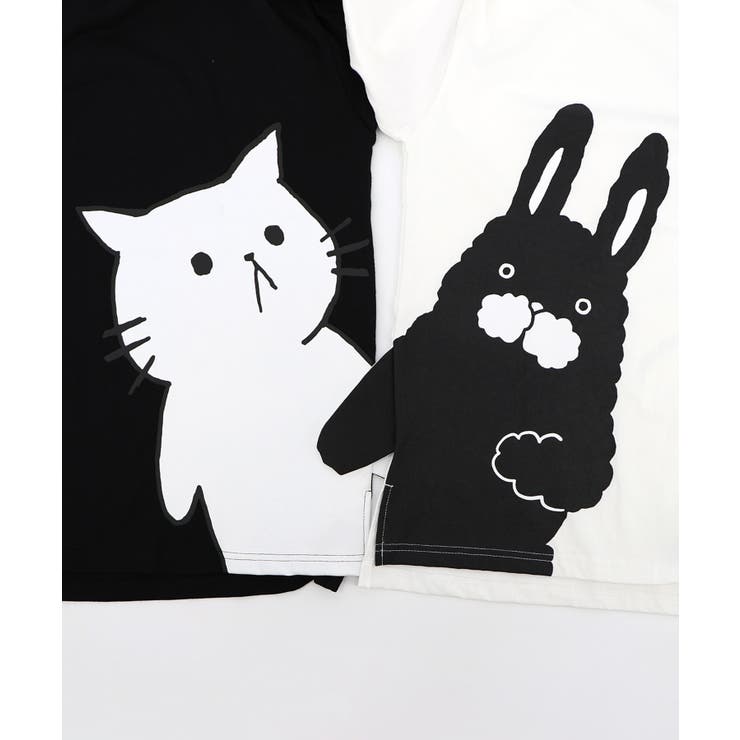 おててつなぎ ネコorラビルTシャツ | ScoLar | 詳細画像24 