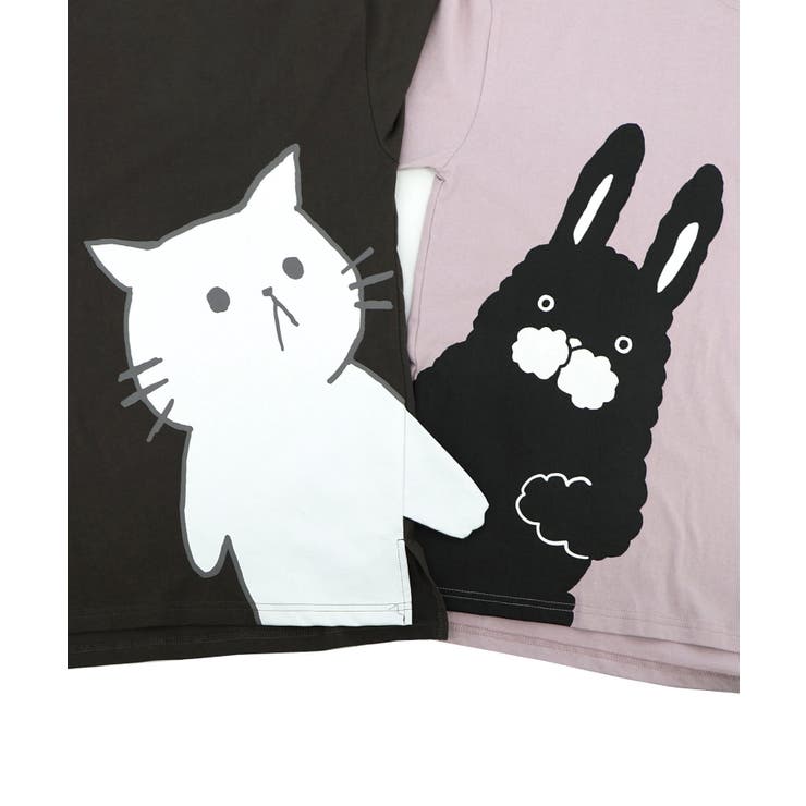 おててつなぎ ネコorラビルTシャツ | ScoLar | 詳細画像25 