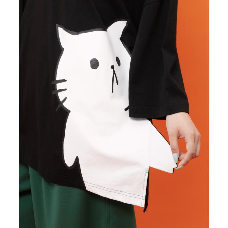 おててつなぎ ネコorラビルTシャツ | ScoLar | 詳細画像13 