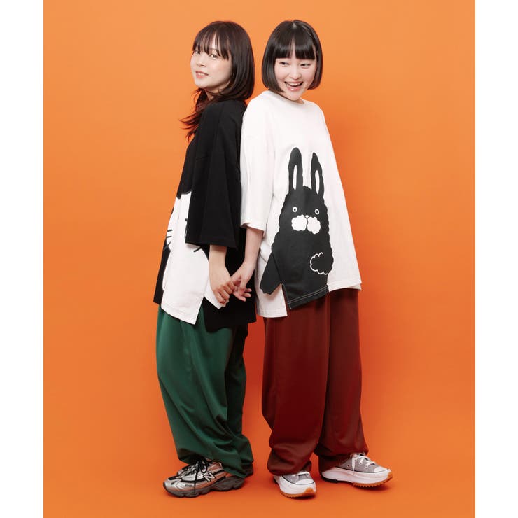 おててつなぎ ネコorラビルTシャツ | ScoLar | 詳細画像2 