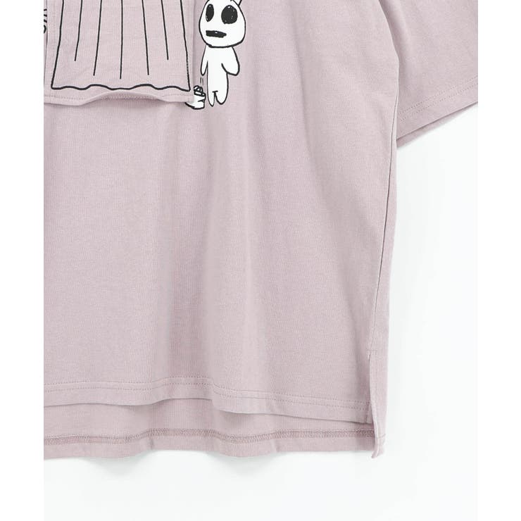 試着室の秘密 お着替え中クマ柄Tシャツ | ScoLar | 詳細画像14 