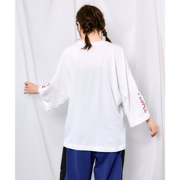 UFO離脱クマ柄Tシャツ | ScoLar | 詳細画像3 