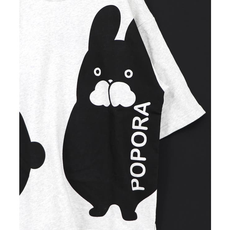 エンドレスポポラ柄Tシャツ | ScoLar | 詳細画像8 