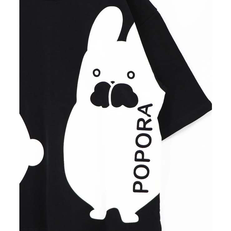エンドレスポポラ柄Tシャツ | ScoLar | 詳細画像10 