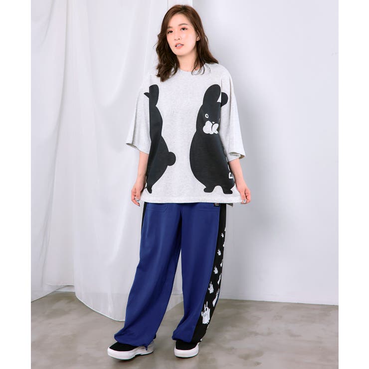 エンドレスポポラ柄Tシャツ | ScoLar | 詳細画像1 