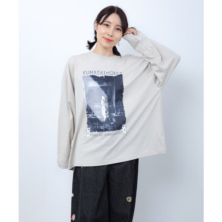 理科室のヒ・ミ・ツ柄 蓄光プリントTシャツ | ScoLar | 詳細画像1 