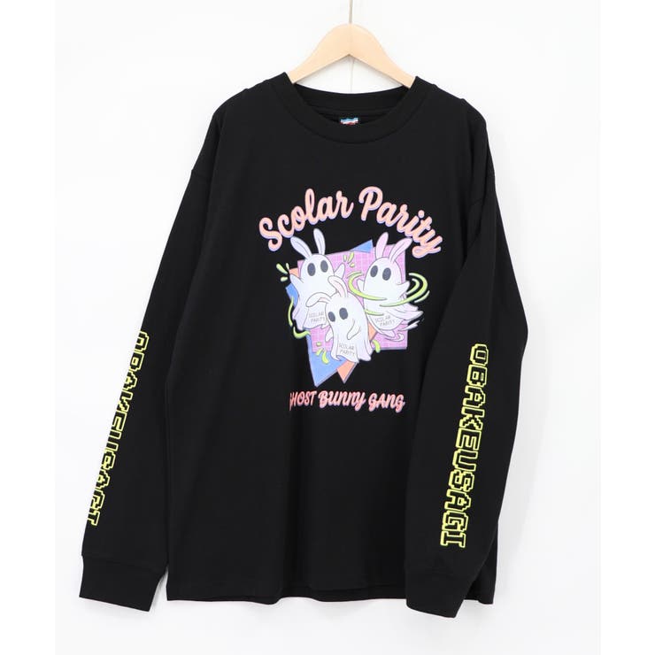 ぐるぐるおばけウサギTシャツ | ScoLar | 詳細画像9 