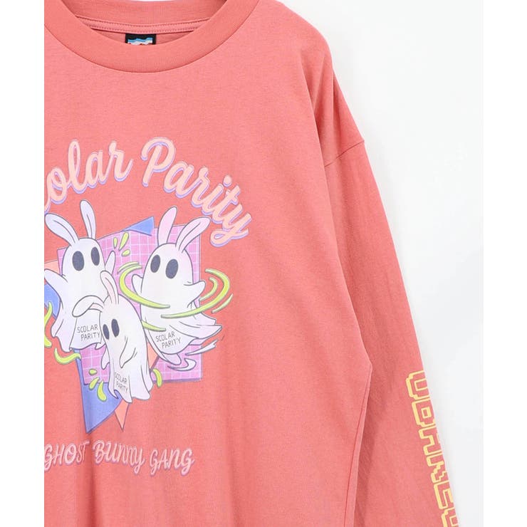 ぐるぐるおばけウサギTシャツ | ScoLar | 詳細画像14 
