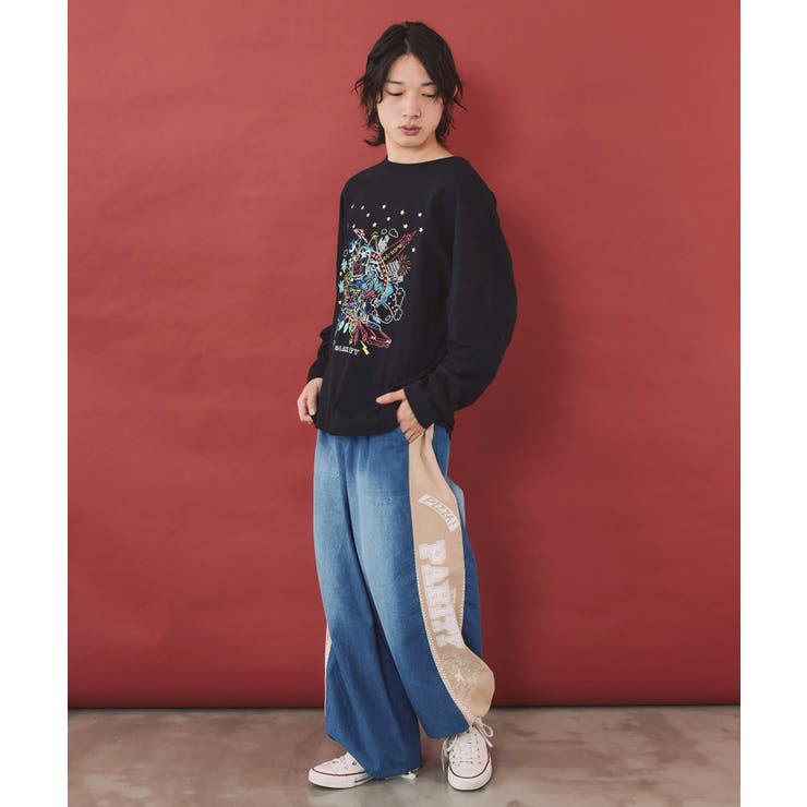 Parityキャラ 惑星ラメプリントTシャツ | ScoLar | 詳細画像8 