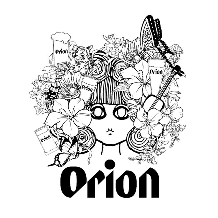 orion×ScoLar フラワーカーニバル柄Tシャツ | ScoLar | 詳細画像9 