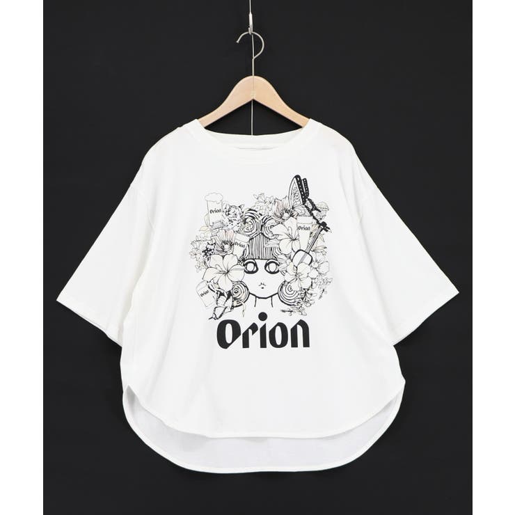 orion×ScoLar フラワーカーニバル柄Tシャツ | ScoLar | 詳細画像11 
