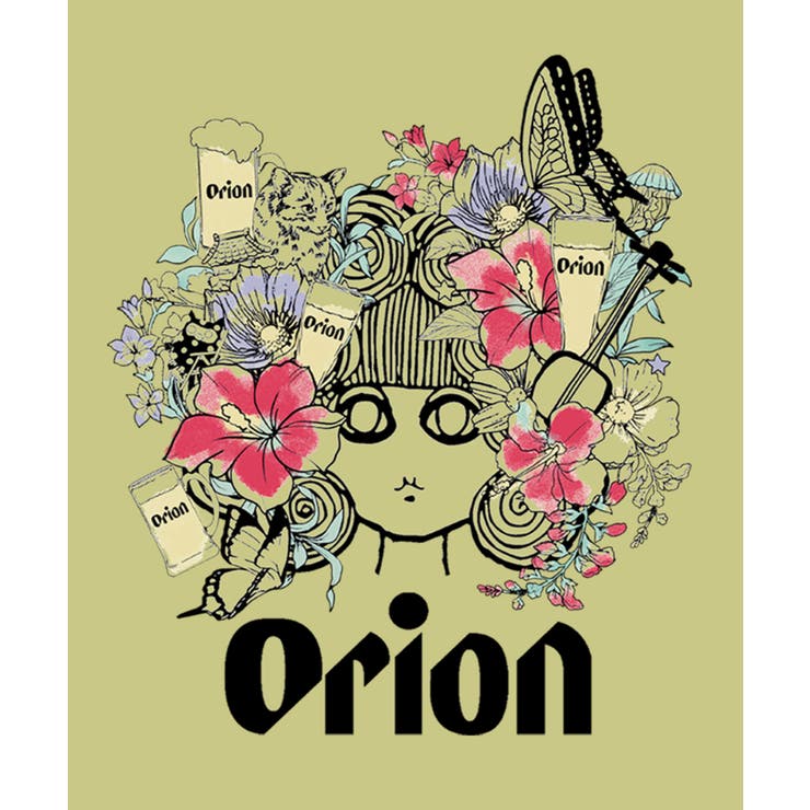 orion×ScoLar フラワーカーニバル柄Tシャツ | ScoLar | 詳細画像15 
