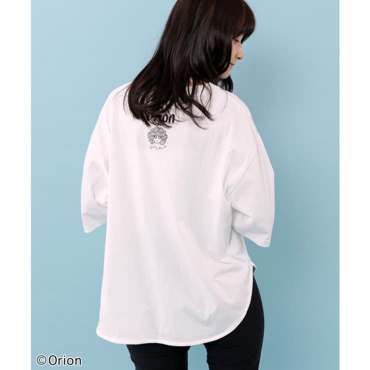 orion×ScoLar フラワーカーニバル柄Tシャツ | ScoLar | 詳細画像3 