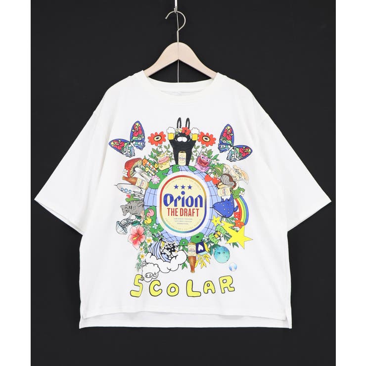orion×ScoLar ワンダーランド柄Tシャツ | ScoLar | 詳細画像8 