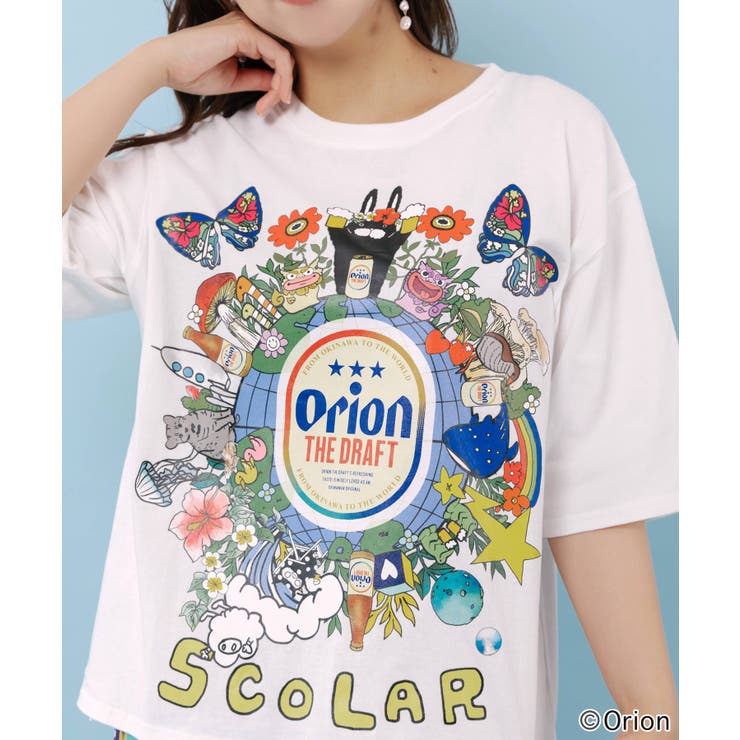 orion×ScoLar ワンダーランド柄Tシャツ | ScoLar | 詳細画像7 