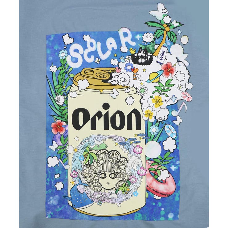サックス | orion×ScoLar ドリーム缶柄Tシャツ | ScoLar