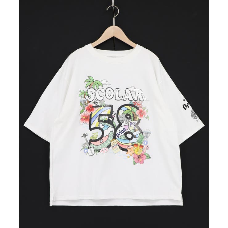 orion×ScoLar ROUTE58沖縄柄Tシャツ | ScoLar | 詳細画像9 