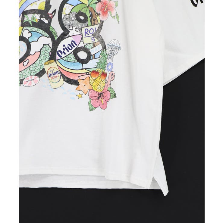 orion×ScoLar ROUTE58沖縄柄Tシャツ | ScoLar | 詳細画像15 