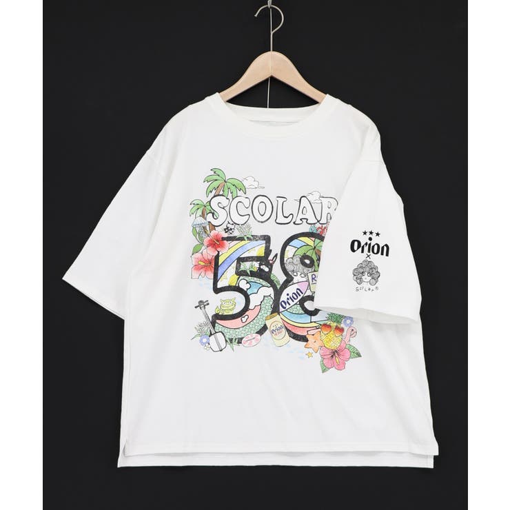 orion×ScoLar ROUTE58沖縄柄Tシャツ | ScoLar | 詳細画像17 