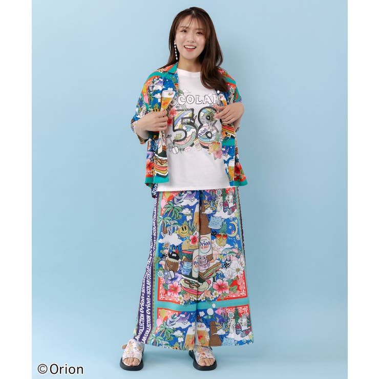 orion×ScoLar ROUTE58沖縄柄Tシャツ | ScoLar | 詳細画像7 