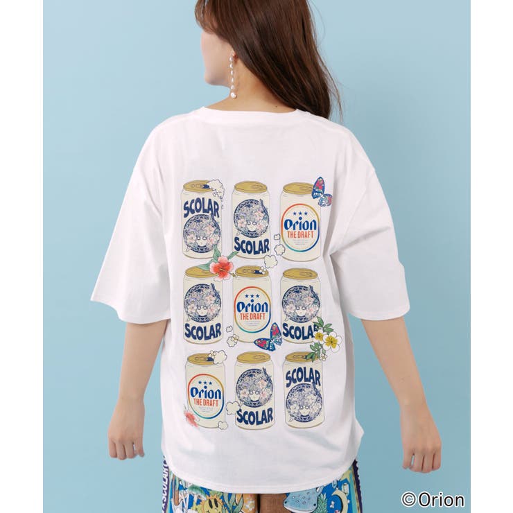オフホワイト | orion×ScoLar Beer缶コレクションTシャツ | ScoLar