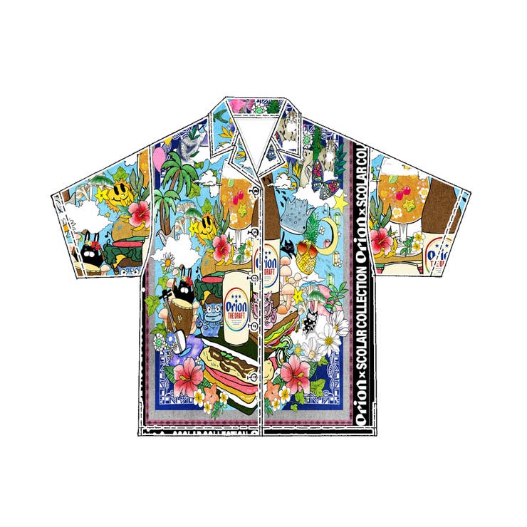 orion×ScoLar スカーフ柄シャツ | ScoLar | 詳細画像12 