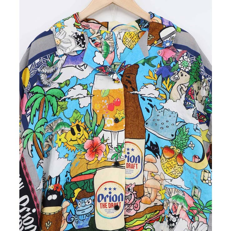 orion×ScoLar スカーフ柄シャツ | ScoLar | 詳細画像16 