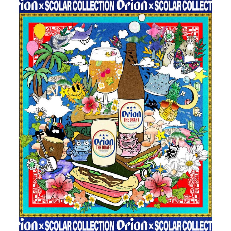 orion×ScoLar スカーフ柄シャツ | ScoLar | 詳細画像19 