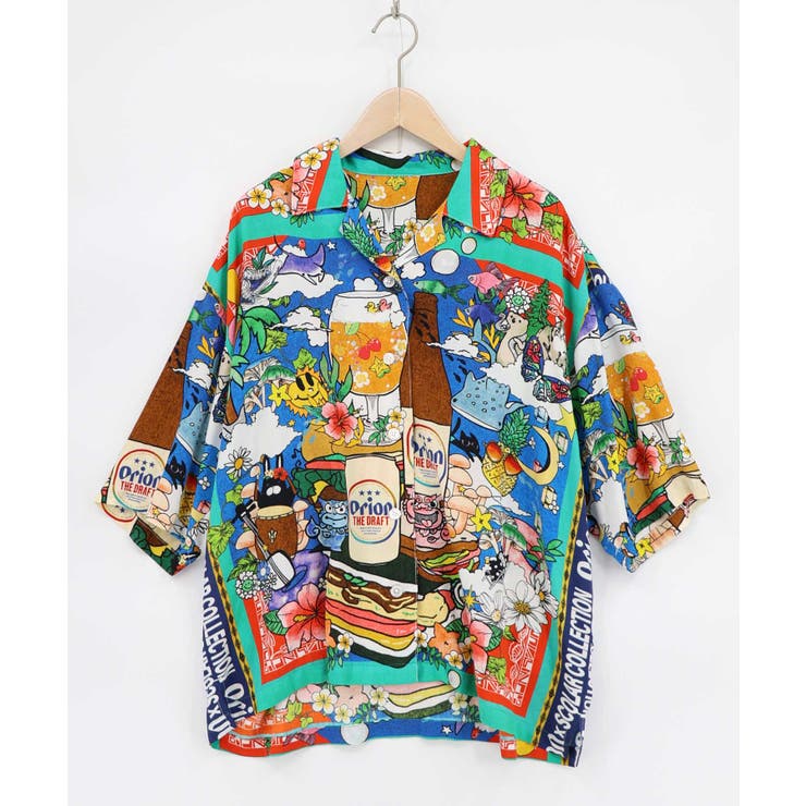 orion×ScoLar スカーフ柄シャツ | ScoLar | 詳細画像20 