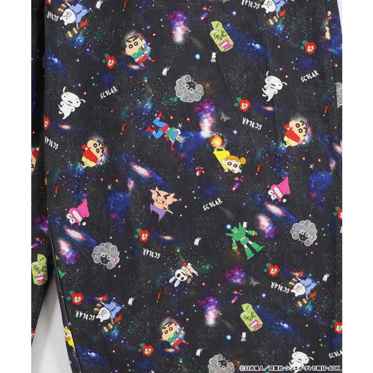 クレヨンしんちゃん×ScoLar 花宇宙の総柄パンツ | ScoLar | 詳細画像10 