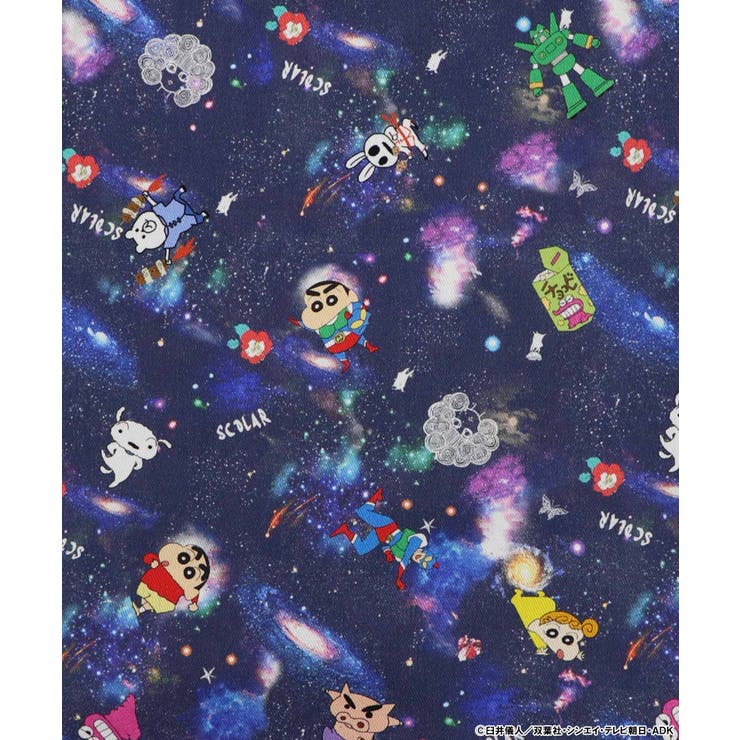 クレヨンしんちゃん×ScoLar 花宇宙の総柄パンツ | ScoLar | 詳細画像11 