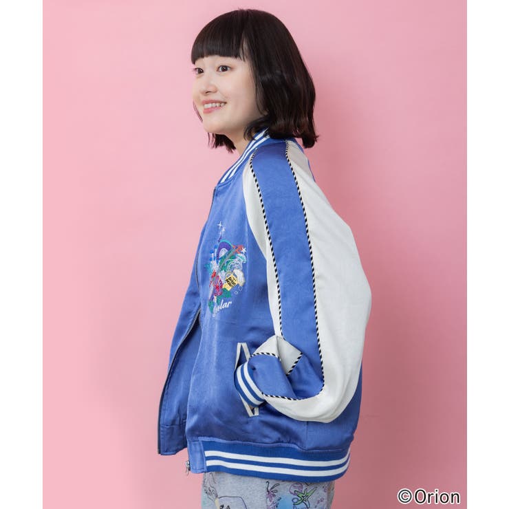 orion×ScoLar リゾートフェス刺繍スカジャン | ScoLar | 詳細画像8 