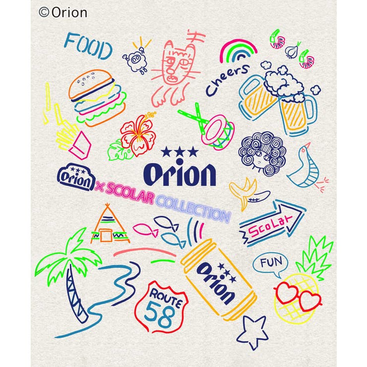 orion×ScoLar 沖縄ネオンラメプリントPO | ScoLar | 詳細画像15 