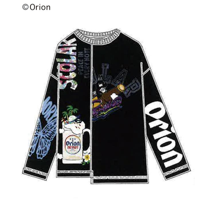 ブラック | orion×ScoLar GOOD TIME ORION リメイク風T | ScoLar