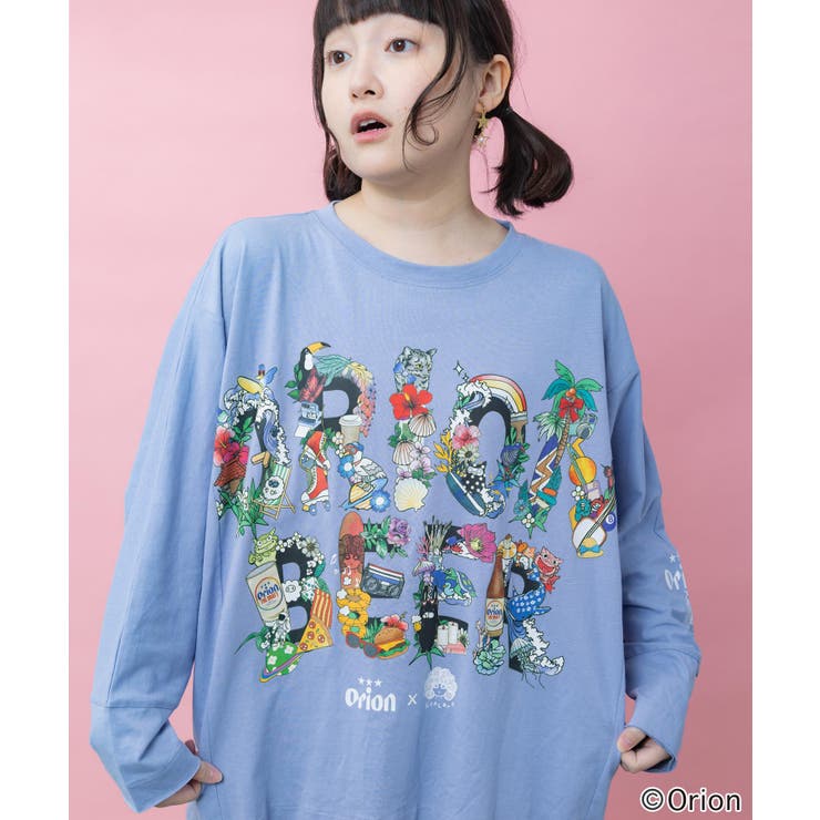 ブルー | orion×ScoLar ISLAND STORY Tシャツ | ScoLar