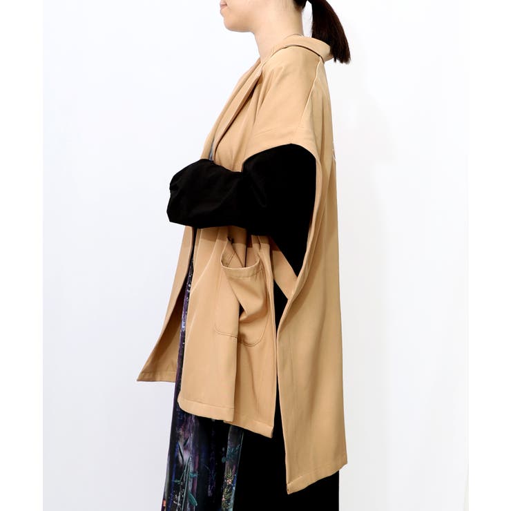 リボン刺繍テーラードジレ | ScoLar | 詳細画像12 