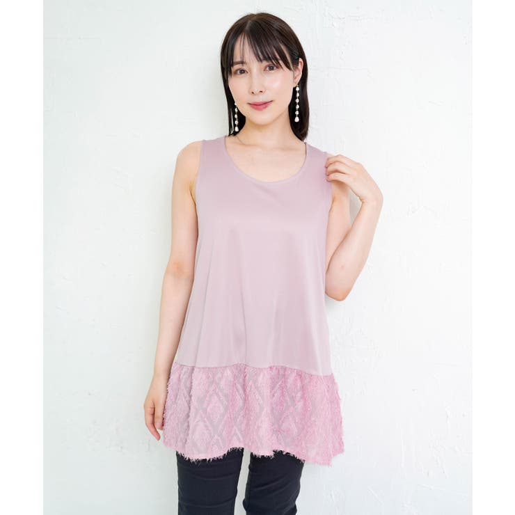 ピンク | シフォン切替インナータンク | ScoLar