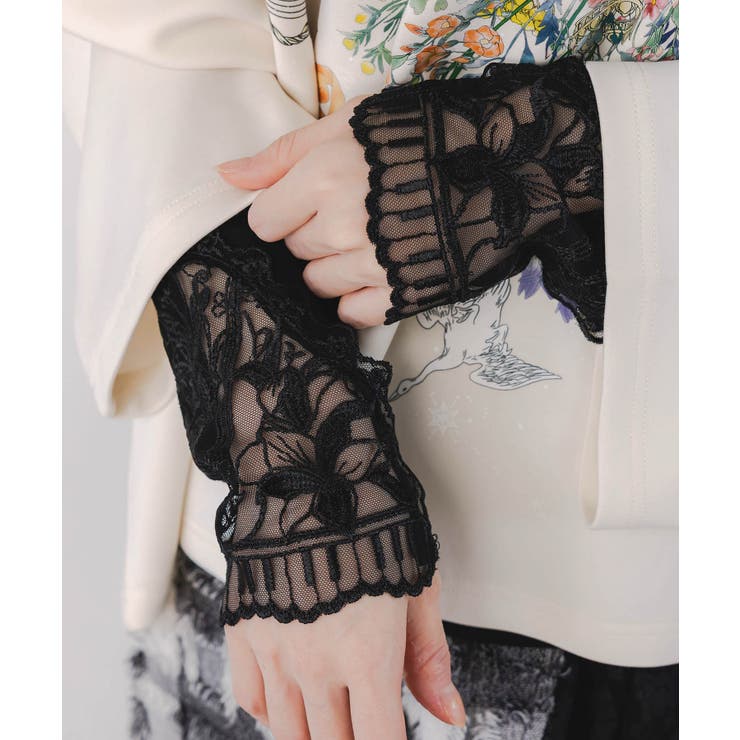 バイオリンとピアノレース切替ロンT | ScoLar | 詳細画像2 